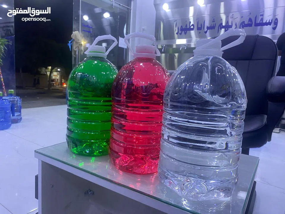 ماء مقطر نقي معقم 100% وعالفحص صفر املاح وخالي من الشوائب