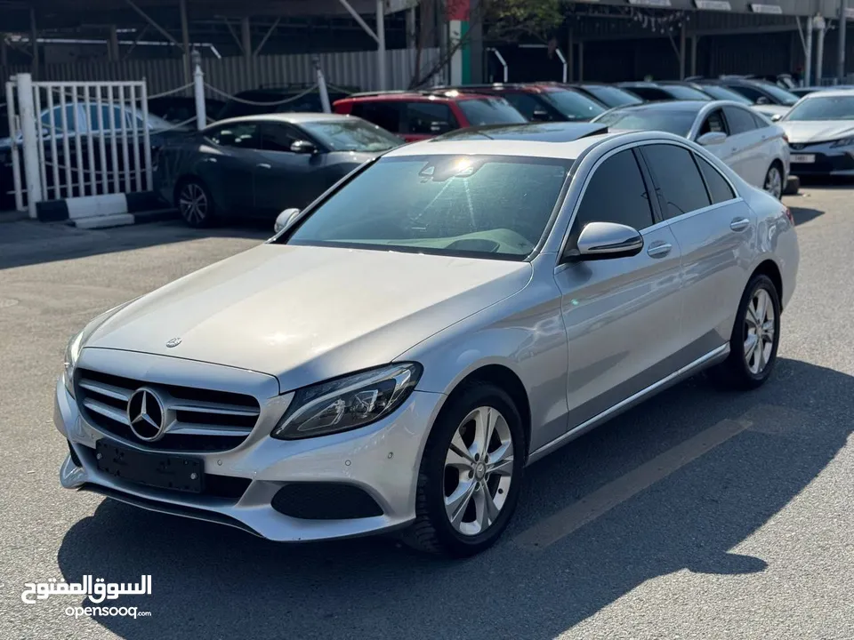 مرسيدس C220D 4 MATIC  موديل 2016 - وارد كوري - اوراق جمارك