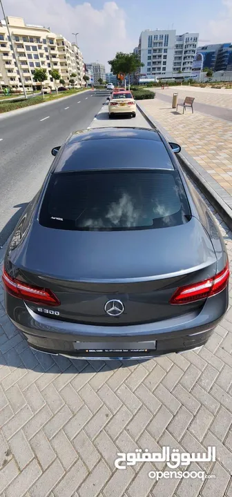 Mercedes E300 2019 coupe مرسيدس كوبي رمادي