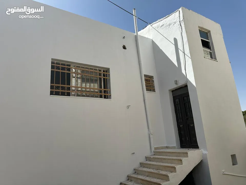 بيت مستقل مكون من طابق ارضى و تسوية للبيع على دونم أرض - الكرك / ابو حمور - بجانب مديرية الزراعة