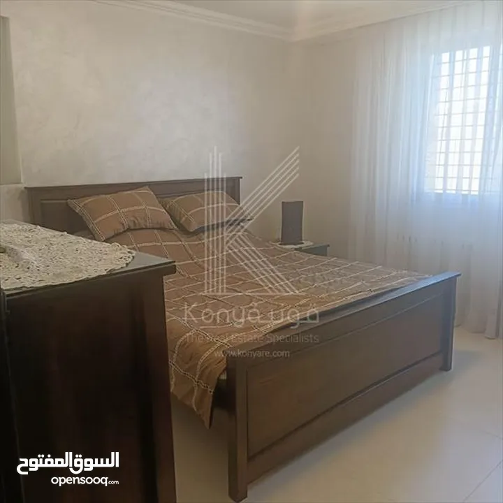 Furnished -Roof Floor Apartment For Rent In Amman- Dair Ghbar