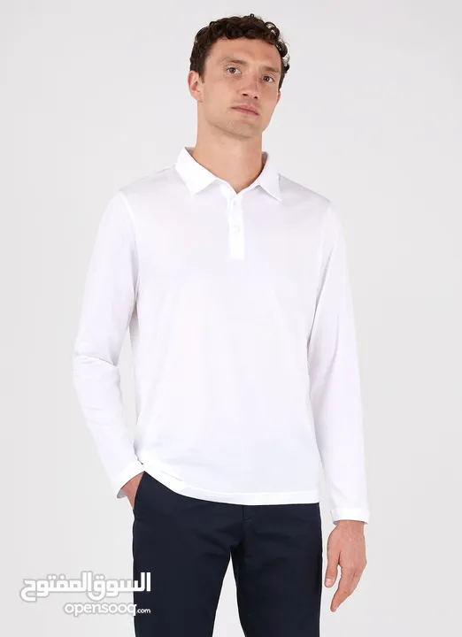 tricot polo simple homme