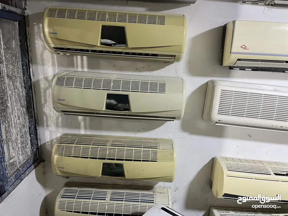 مكيفات بحاله الوكاله جديد ومستعمل بسعر منافس