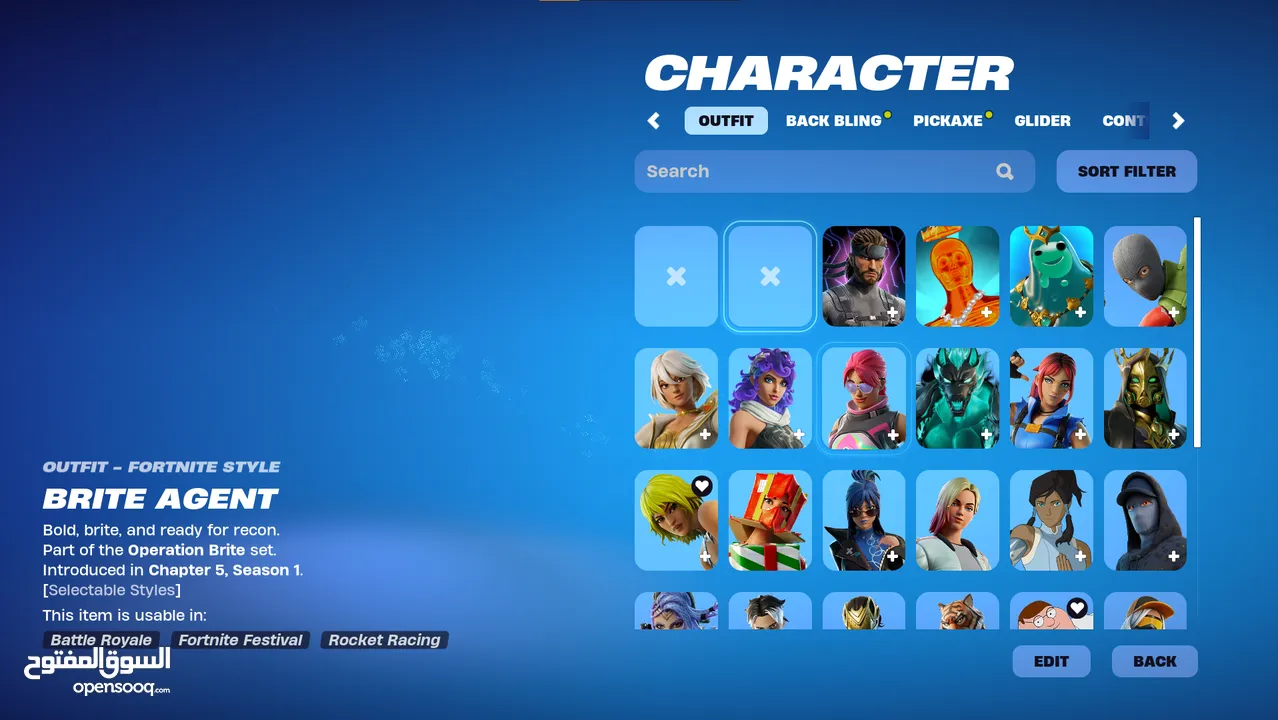 Fortnite Account 30 skins 7 icon emotes