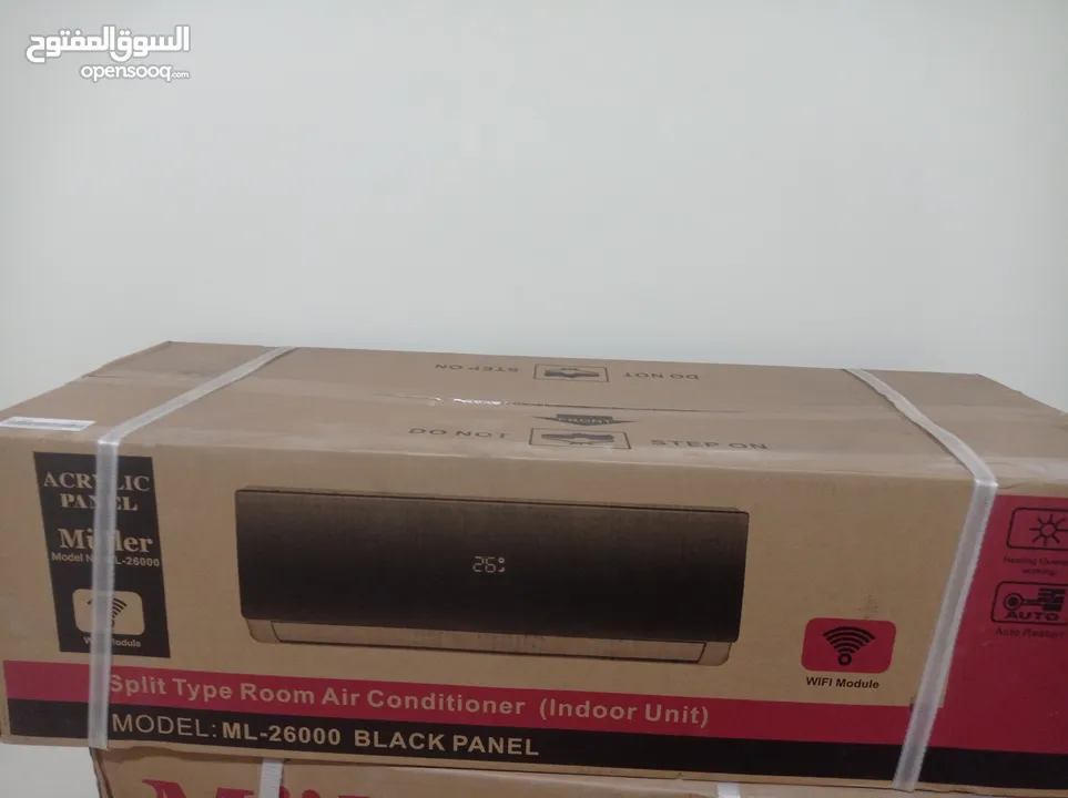 مكيف ميلر العالمية جديد كفالة لمده سنه 2.4طن inverter