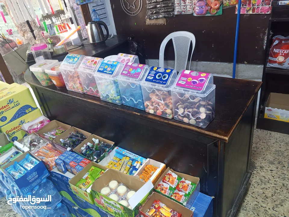 ديكور محمص وبزبط سوبر ماركت