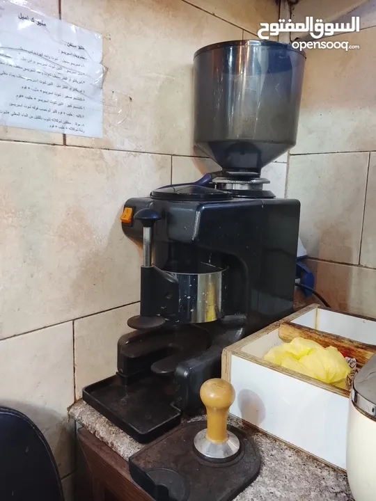 عدة كوفي شوب كاملة للبيع