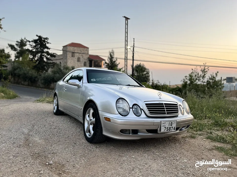 Mercedes CLK200 Kompressor  مرسيدس قرش ونص كوبيه للبيع او البدل