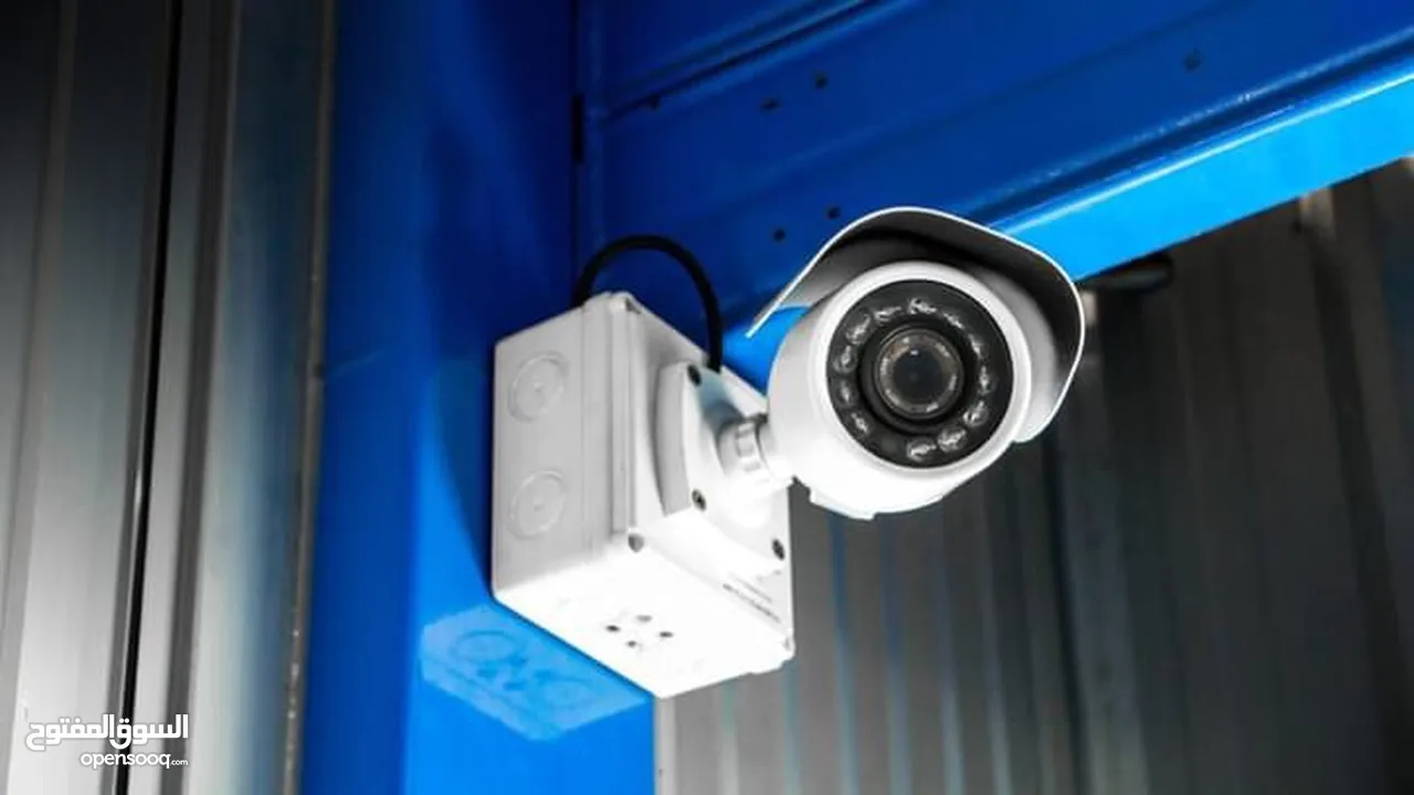 نصب وتجهيز كاميرات المراقبة وانظمة الحماية