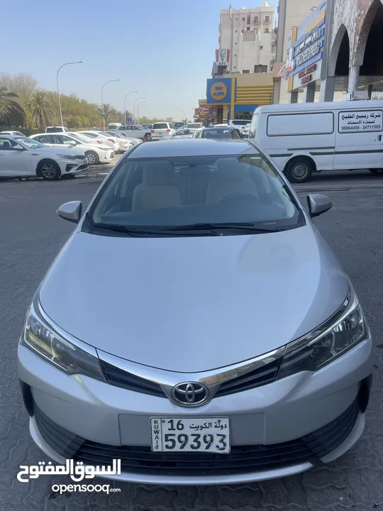 TOYOTA COROLLA 1.6 2019 Cash Sale / Car Loans