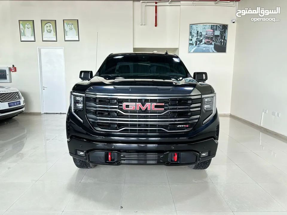 جي ام سي سييرا  GMC SIERRA AT4 اسود / اسود خليجي