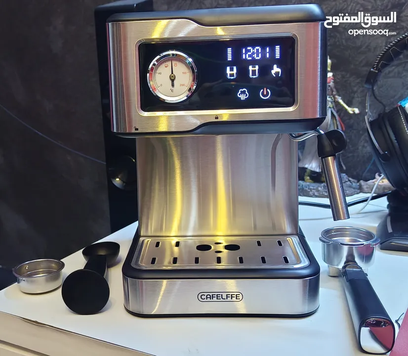 Cafelffe MK-901 Espresso Machine Semi-Automatic ماكنة إسبريسو خرافية بسعر حرق