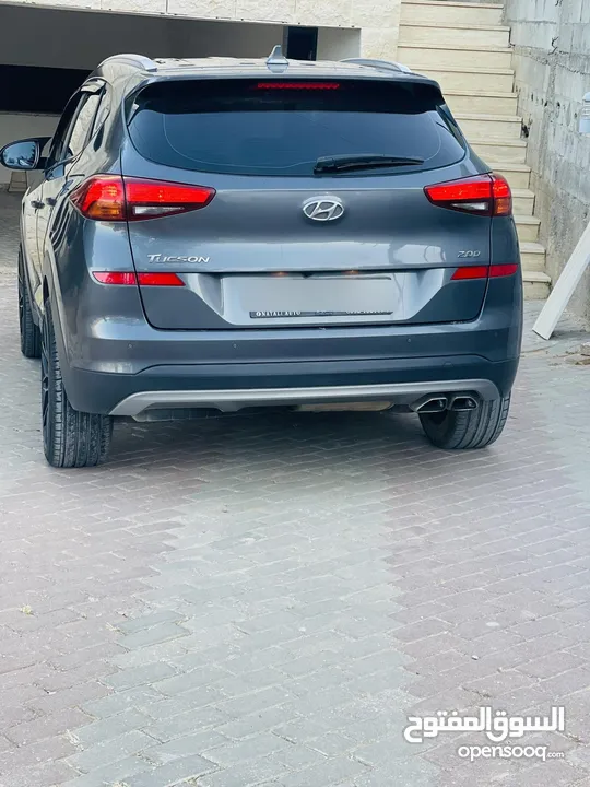 توسان 2020ترخيص 19بسعر حرق يد اولى فحص نخب لون فراني مميز دهان شركة