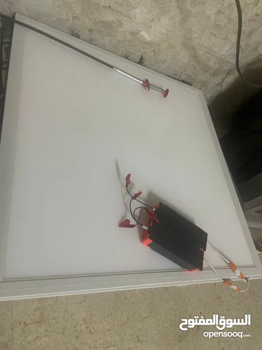 مربع اضاءة للسقف الثانوي 16 حبة بسعر 100 دينار