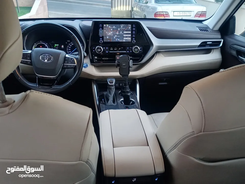 تويوتا هايلاندر ليميتيد 2020 هايبرد للبيع