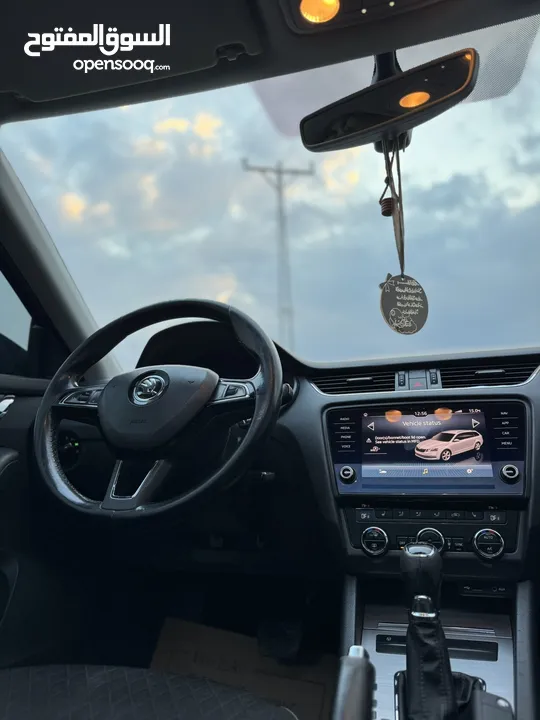 سكودا اوكتافيا 2018 ديزل 2.0 اوتومات 6 غيار فل بانوراما ليدات حررق سعرر 79.000 شيكل