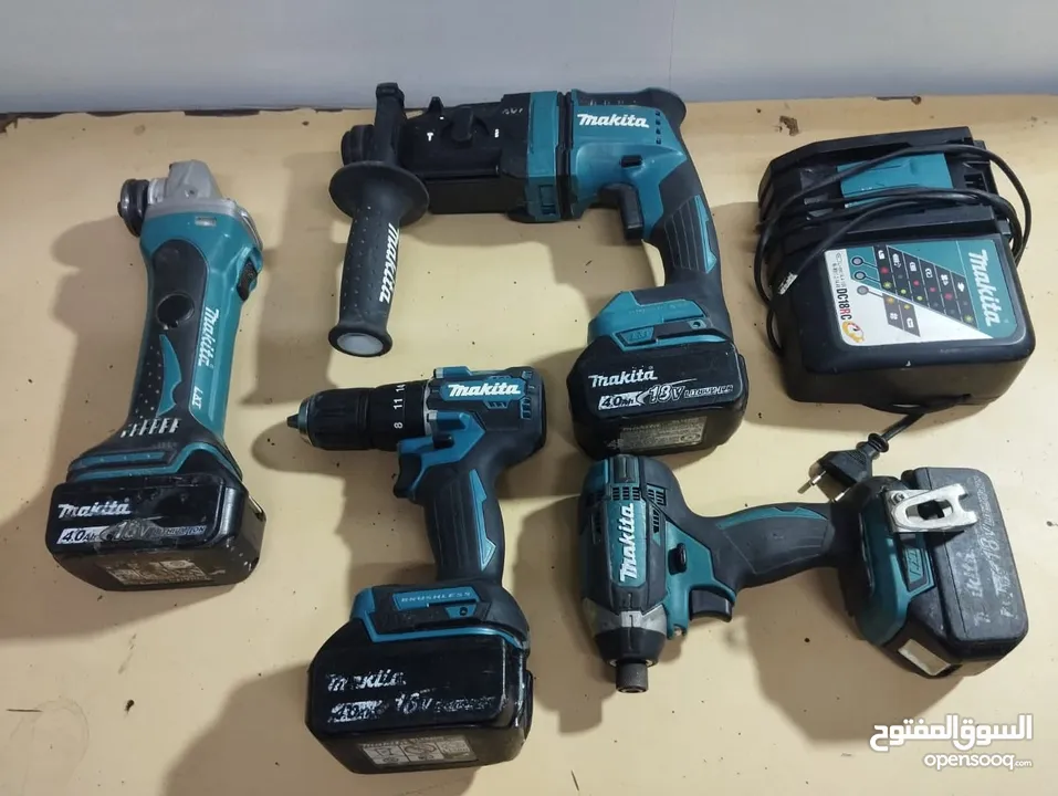 عدد مستعمله أصلي 100%مع ضمان ويوجد توصيل