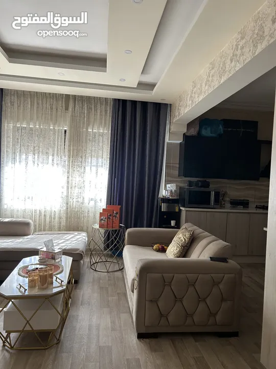 شقة للبيع طريق المطار ضاحية الأمير علي العمارة بناء جديد من خمس سنين