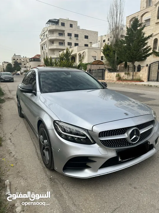 مرسيدس c200 هايبرد مميزه