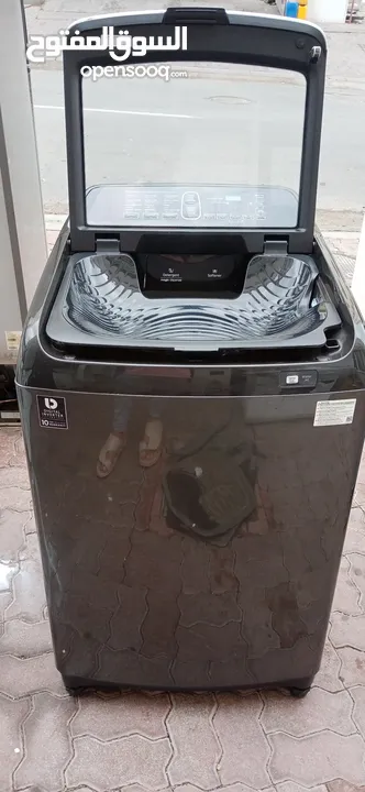 Samsung 16 KG full automatic washing machine for sale with warranty in good working some month use