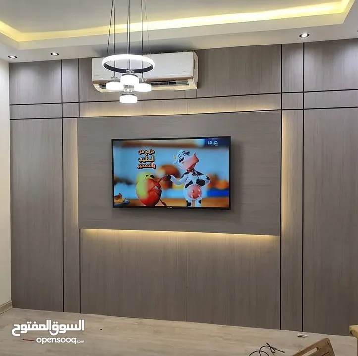 جبس بورد وكافة اعمال الديكورات والتصميم الداخلي والصيانة وبديل الرخام والخشب وهذه اعمالنا بفضل الله