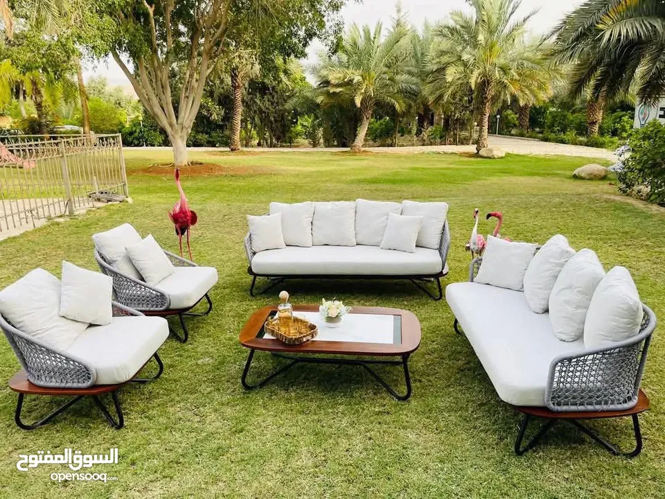اطقم خارجية للمزارع والمسابح والحدائق #