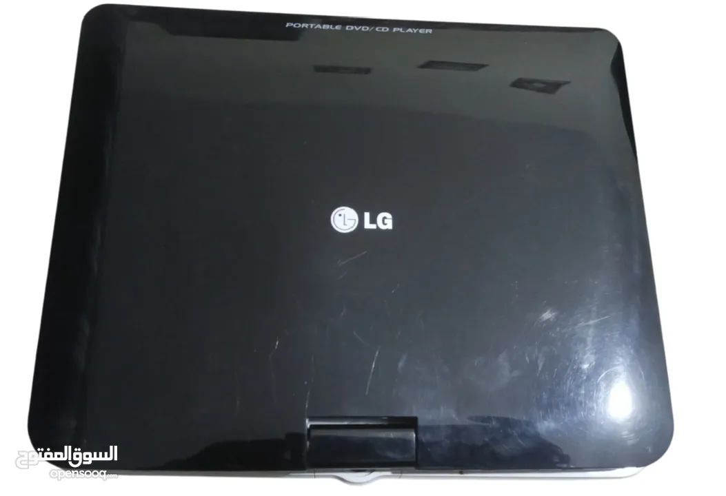 Portal LG DVD With screen, ديفيدي مع شاشه و كامل الاكسسوارات ريموت انتين شبكه،وصله تلفزيون،شاحن سيار