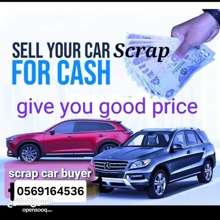 Scrap car buyers. sell your cars direct yerd