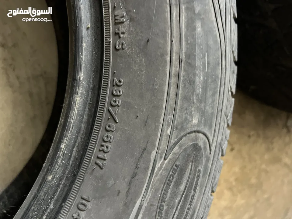 خمس ( 5 ) فردات كوشوك مستعملة R17/65/225-235-245