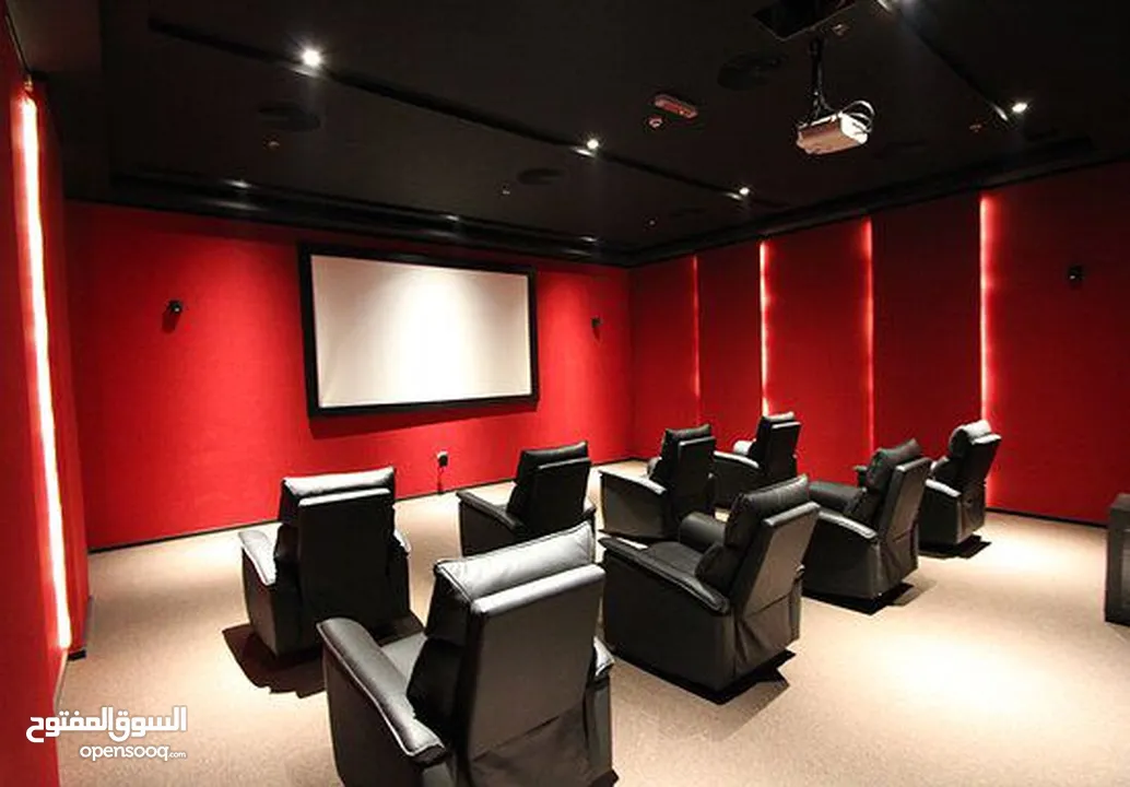 للايجار شقه راقيه مفروشه مع الكهرباء والانترنت فتح إلكتروني برج جديد  في الحوره وتشمل جميع الخدمات