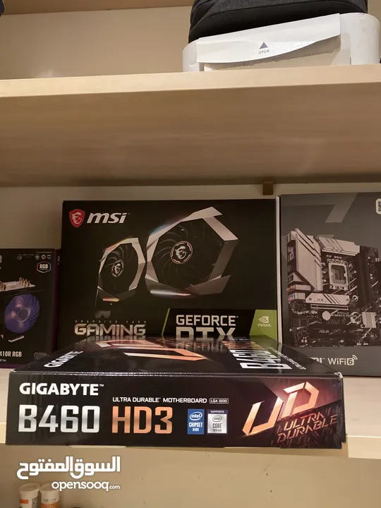 Motherboard - Gigabyte B460 HD3  مع معالج Intel i5 10400  بسعر ممتاز