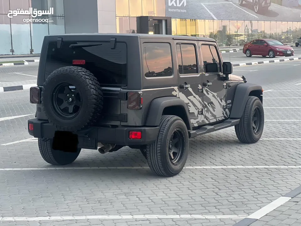 Jeep wrangler V6 sport Gcc 2018 price 84,000 A