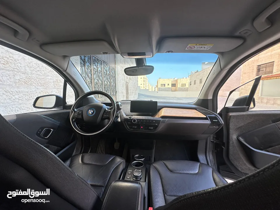 50 كم ماشيه دفعه 6500  قسط 200 بدون بنك BMW i3  شحن منزلي و كازيه نظام بنزين ريكس تيرا