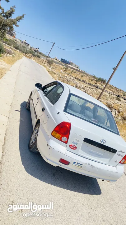 هونداي اكسنت موديل 2006 مشطوبة