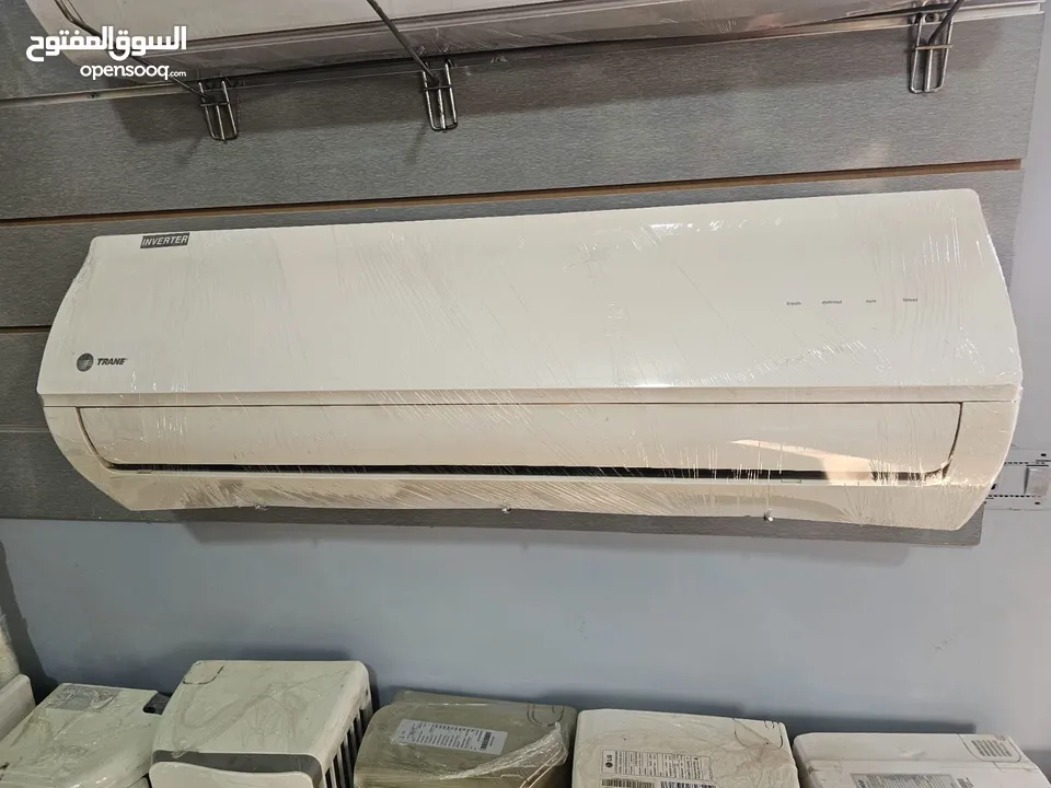 مكيف 1 طن مستعمل بحالة الوكاله  REYX مصنع ميديا فل انفيرتر توب نضافه شامل التركيب