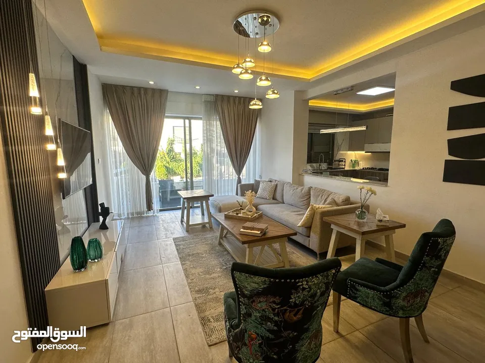 شقة مفروشة للايجار في عبدون  ( Property 38870 ) سنوي فقط