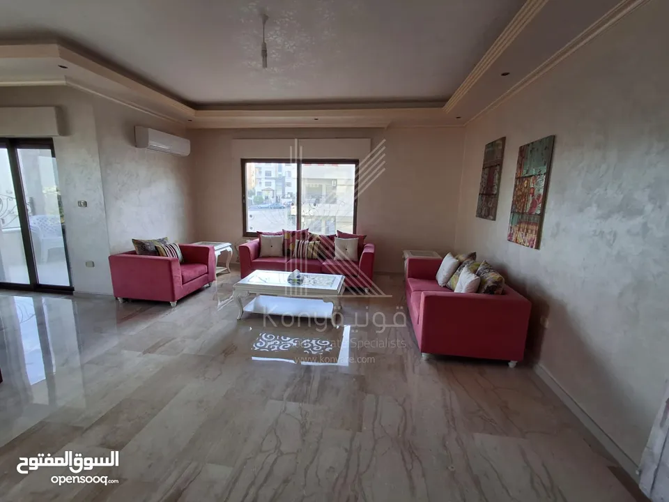 2nd Floor Furnished Apartment For Rent In Tla Al Ali