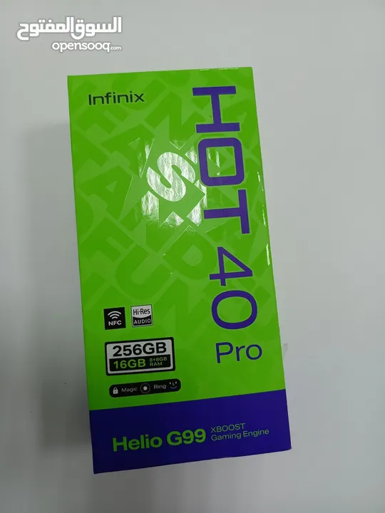 infinix Hot 40 pro 256GB  16GB RAM