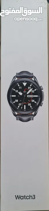 samsung watch 3 45 mm black  ساعه سامسونج الذكيه