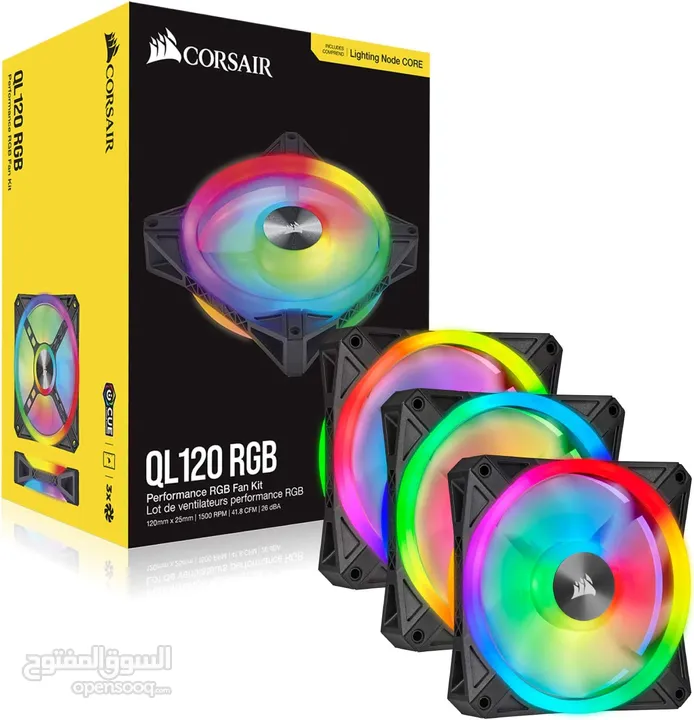 Corsair QL Series, iCUE QL120 RGB