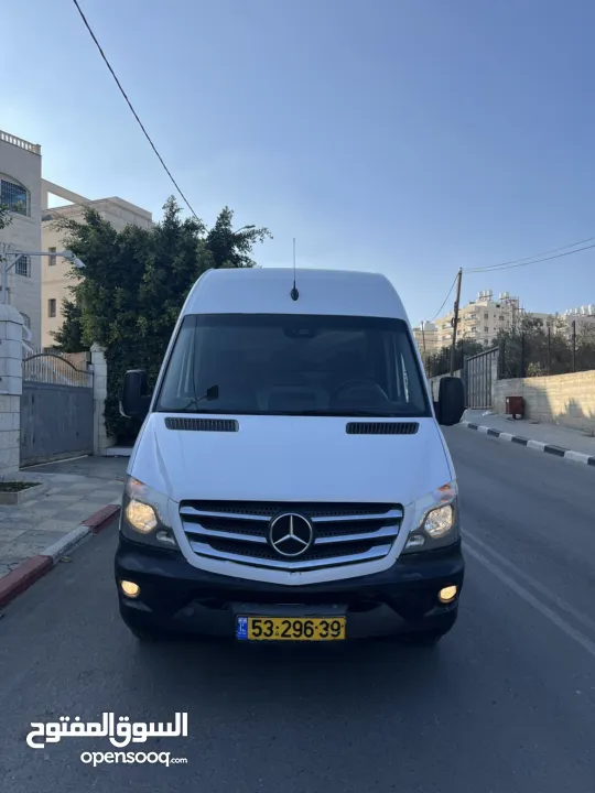 مرسيدس سبرنتر 519 شصي طويل ايد 00 للبيع ضفه نازل معبر جديد