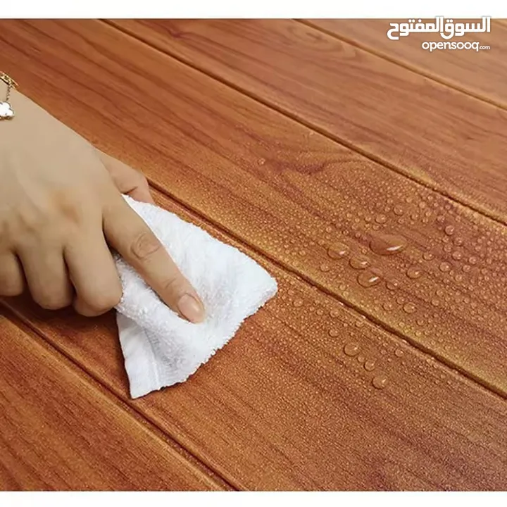 العرض الاقوى والافضل ارضيات باركيت سهلةالتركيب ملصق الأرضية  5 متر مربع كل كرتونة 36 قطع