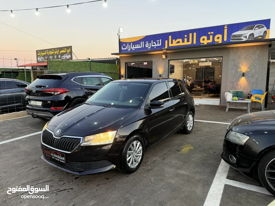 سكودا فابيا ترخيص 2019 محرك 1.0 تيربو بنزين نخب اول