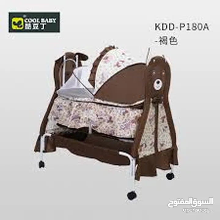 مهد بيبي هزاز امريكي cool baby مع عجلات بسعر التكلفه