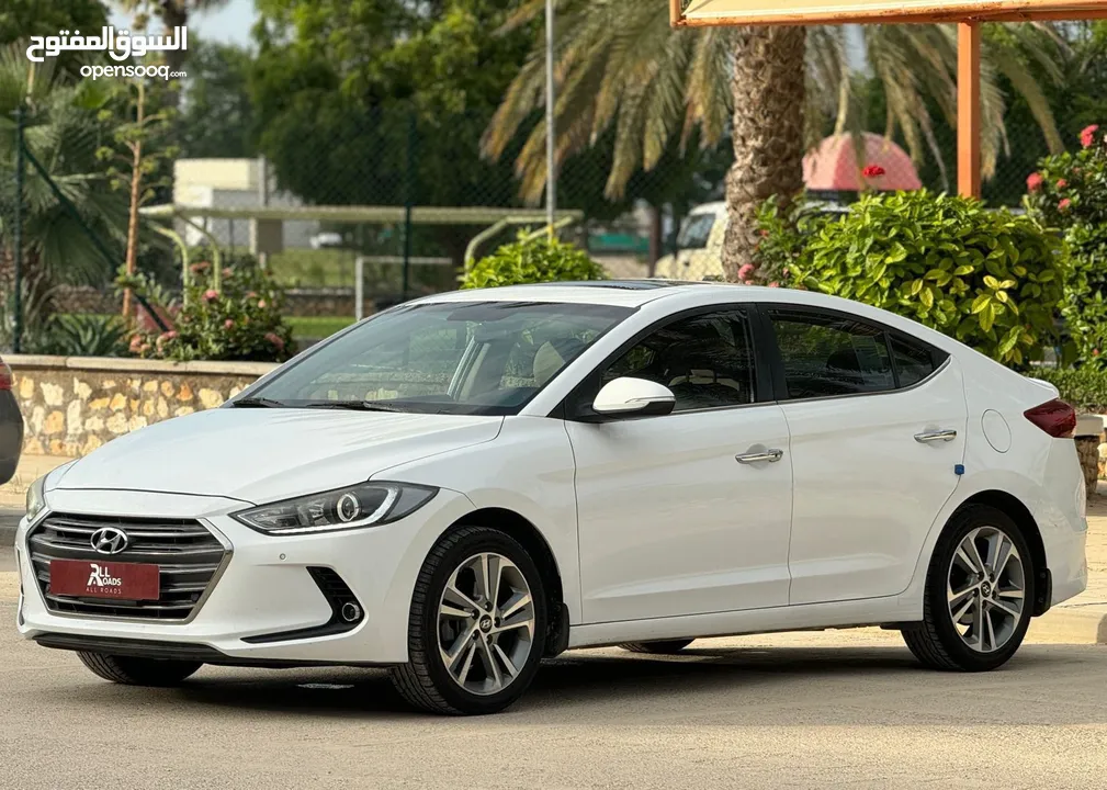 Hyundai Elantra 2017 Gcc Oman full option