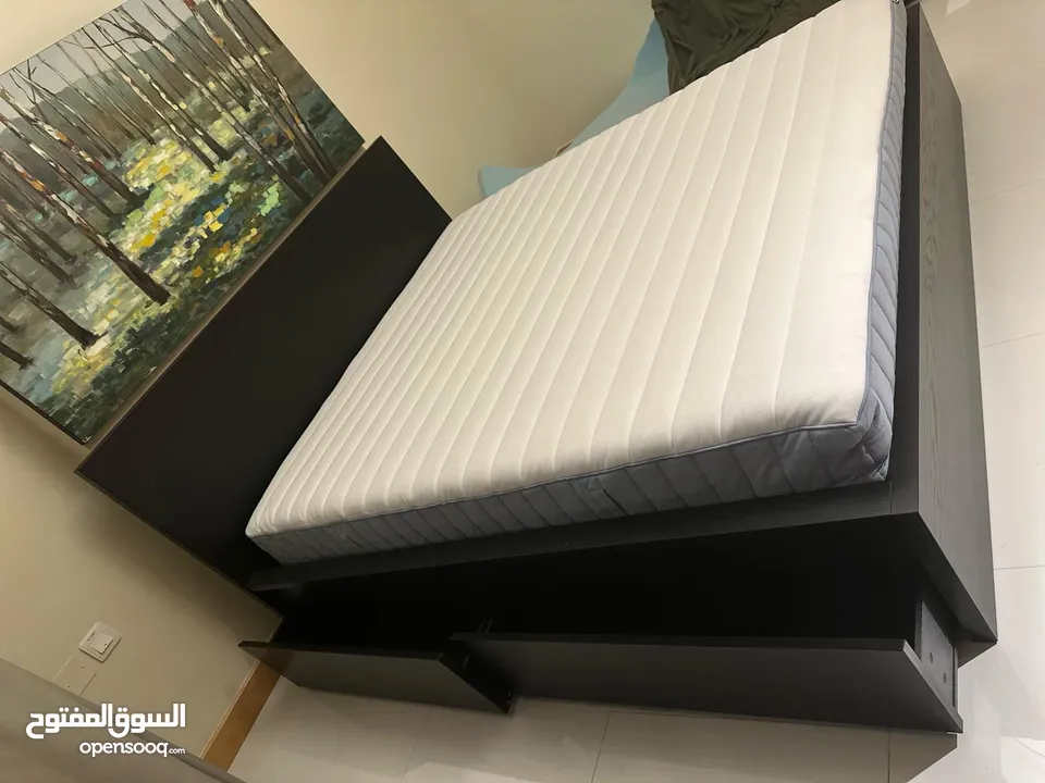 IKEA Bedframe and verstmarka mattress