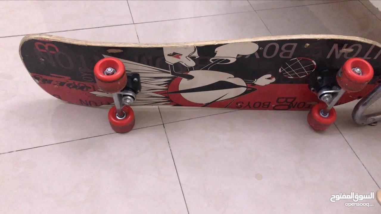 سكيت بورد ملون custom skateboard