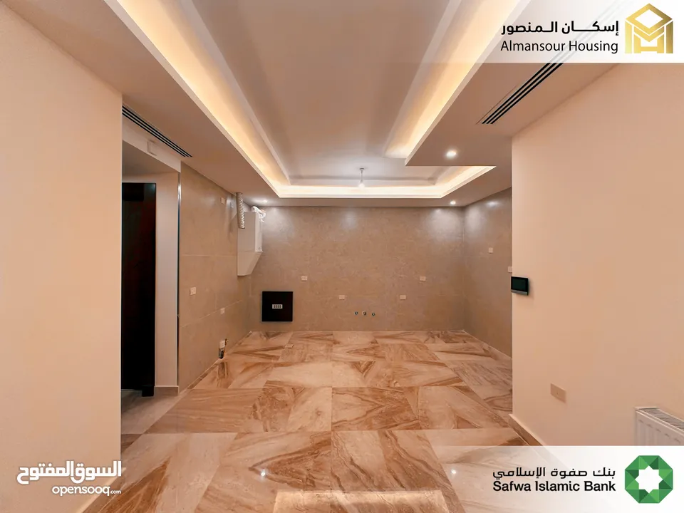 شقة طابق ثاني يمين 85م2 فاخرة للبيع في خلدا/ مشروع مكة مول 5 (2/2) ( إسكان المنصور )