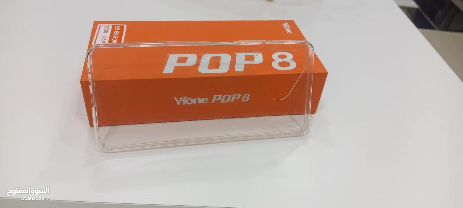 عرض على هاتف Vfone POP 8 فقط 80 دينار  الهاتف مواصفات أصطوريه. ضد الكسر.