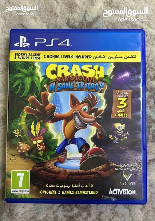 للبيع اشرطة جديدة ps4